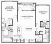 2BR 2BA (1150 SF)